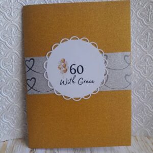 60 years old birthday gift card