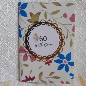 60 years old birthday greeting card